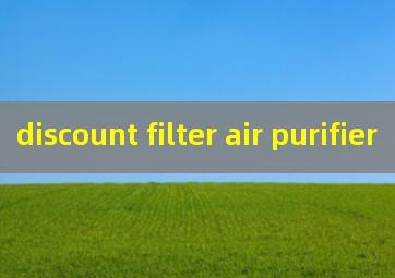 discount filter air purifier